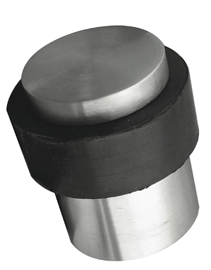 Stainless Steel Cylinder Floor Mounted Door Stop